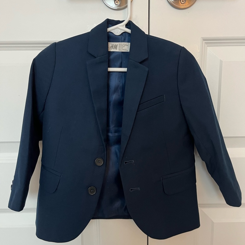 H&M Toddler Navy Blue Blazer - 2T
